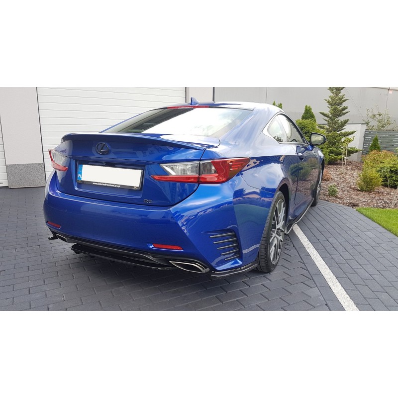 SPLITERS PARACHOQUES TRASERO LEXUS RC 2014  MAXTON