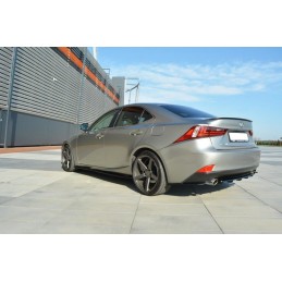 DIFUSOR PARACHOQUES TRASERO LEXUS IS MK3 T 2013 2016 MAXTON