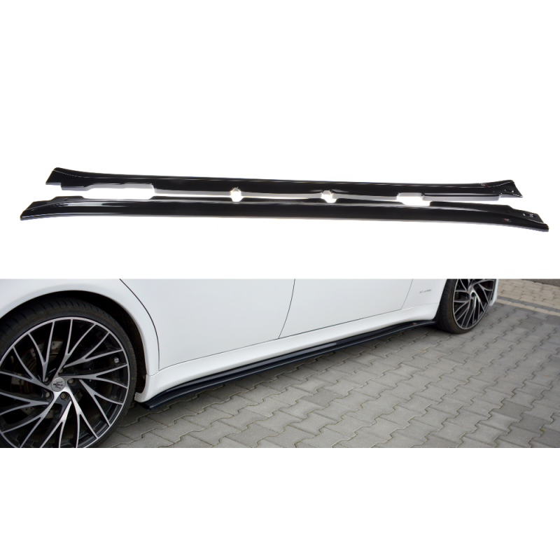DIFUSORES LATERALES MASERATI QUATTROPORTE MK5 FACELIFT 2009 2012