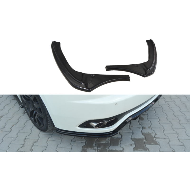 SPLITERS PARACHOQUES TRASERO MASERATI GRANTURISMO 2007 2011 MAXT