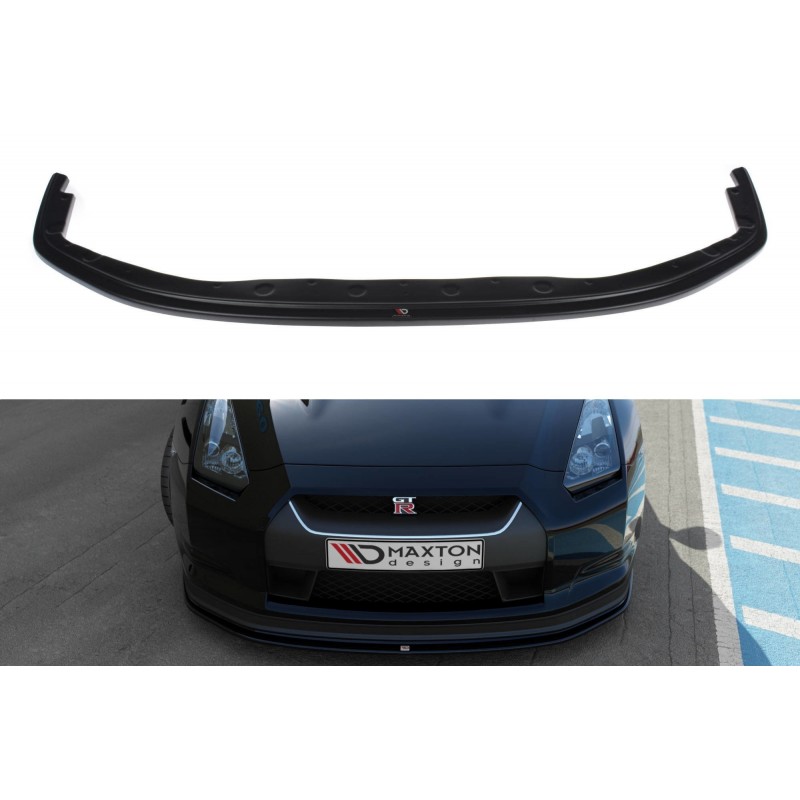ESPADA LIP PARACHOQUES DELANTERO NISSAN GT R COUPE R35 2007 2010