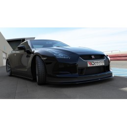 ESPADA LIP PARACHOQUES DELANTERO NISSAN GT R COUPE R35 2007 2010
