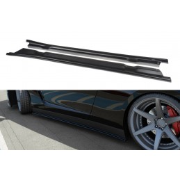 DIFUSORES LATERALES NISSAN GT R COUPE R35 2007 2010 MAXTON