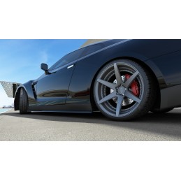 DIFUSORES LATERALES NISSAN GT R COUPE R35 2007 2010 MAXTON