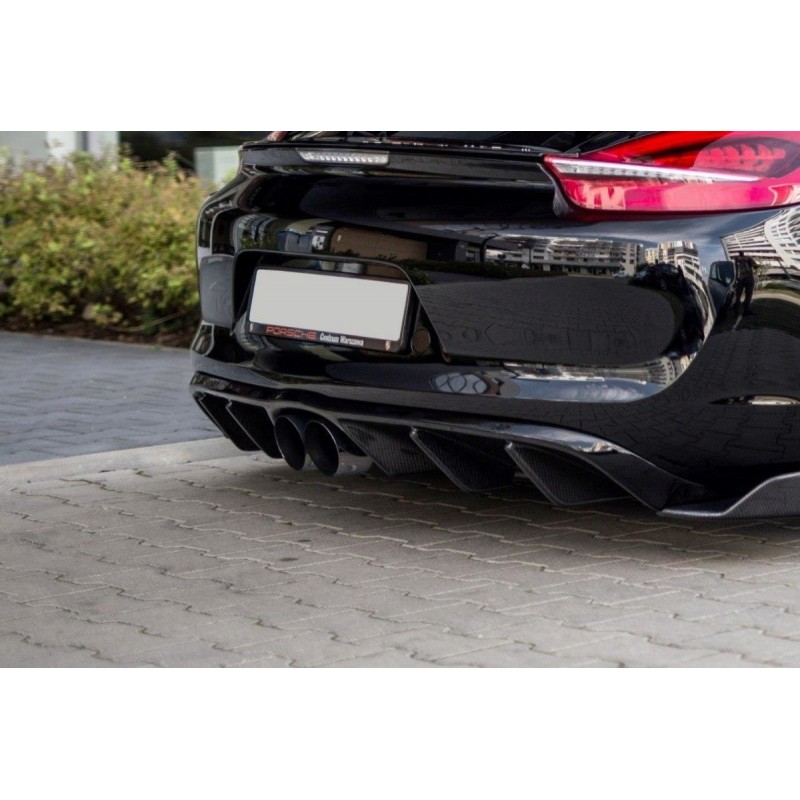 DIFUSOR PARACHOQUES TRASERO PORSCHE CAYMAN MK2 981C 2012  MAXTON