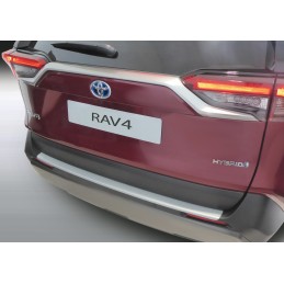 Protector de parachoques trasero ABS TOYOTA RAV 4 2019  Negro