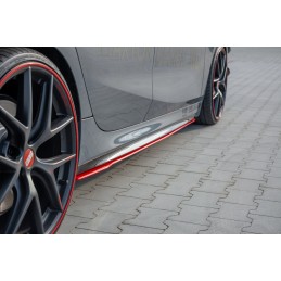 DIFUSORES LATERALES V2 BMW 1 F40 M PACK 2019  MAXTON ROJOS