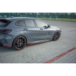 DIFUSORES LATERALES V2 BMW 1 F40 M PACK 2019  MAXTON ROJOS