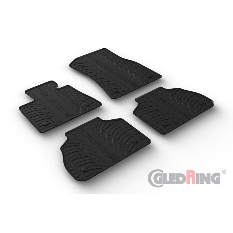 Alfombras de Goma BMW X7  G07  2019   4 piezas