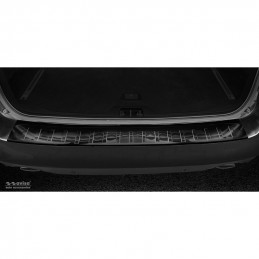 Protector parachoques acero inoxidable negro cromado Volvo V70 F