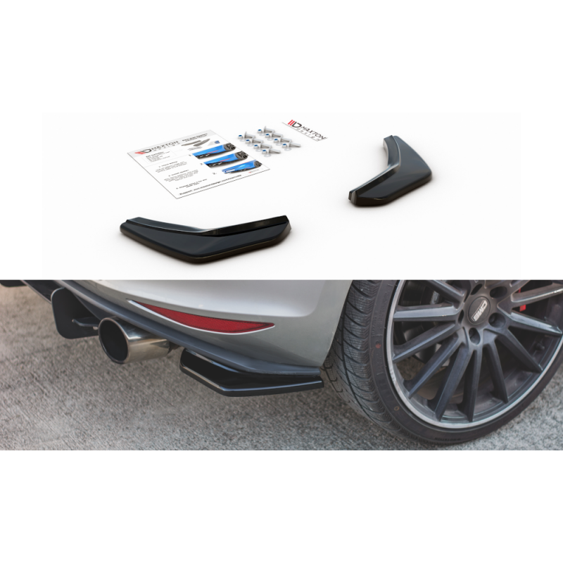 SPLITERS PARACHOQUES TRASERO VW GOLF 7 GTI 2013 2016 MAXTON