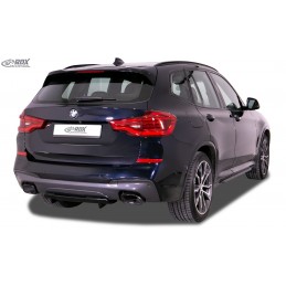 DIFUSOR PARACHOQUES TRASERO  BMW X3  G01  fur M Sport  amp  M Aerody