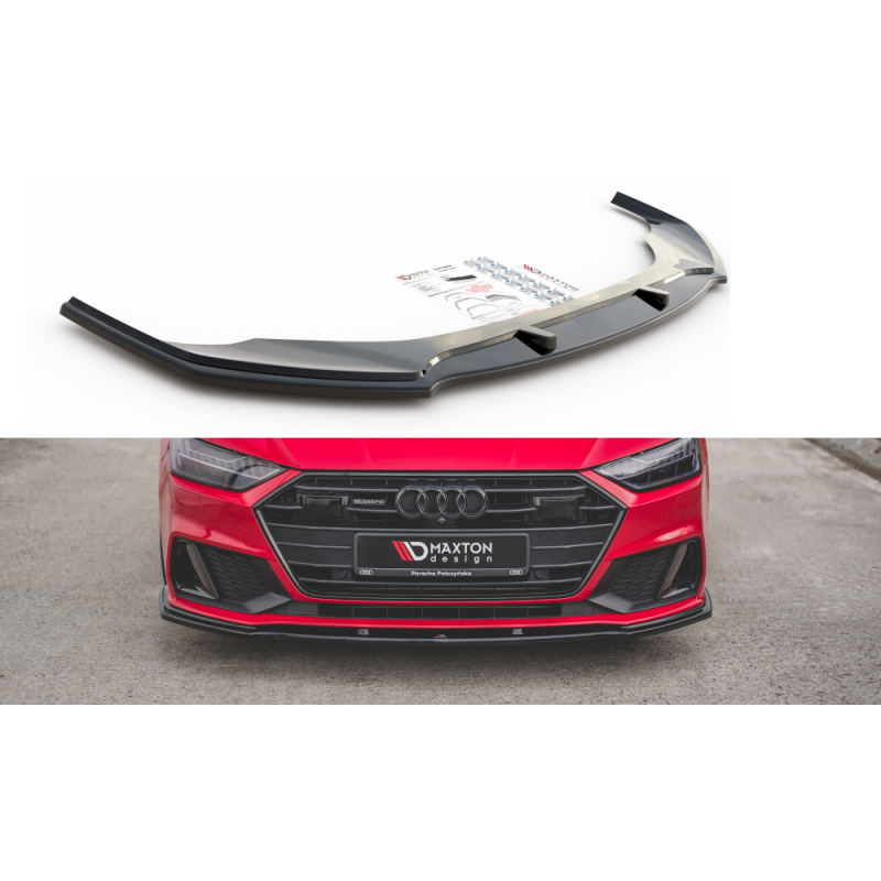 ESPADA LIP PARACHOQUES DELANTERO AUDI A7 C8 S LINE 2017  MAXTON