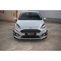 PESTANAS FARO FORD FIESTA MK8 ST 2018  MAXTON NEGRO BRILLO