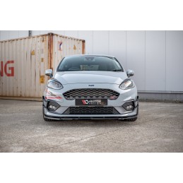 PESTANAS FARO FORD FIESTA MK8 ST 2018  MAXTON NEGRO BRILLO