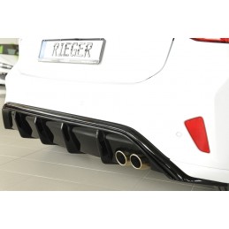 Difusor trasero Ford Focus ST Line 2018  RIEGER brillo