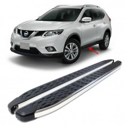 ESTRIBOS LATERALES ALUMINIO NISSAN X TRAIL 2014 