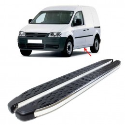 ESTRIBOS LATERALES ALUMINIO VW CADDY 2015 2019