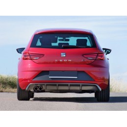 Anadido trasero Seat Leon 5F 3 5p FR 2016  RIEGER carbon look