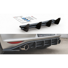 DIFUSOR RACING VI PARACHOQUES TRASERO VW GOLF VII GTI 13 16