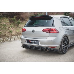 DIFUSOR RACING VI PARACHOQUES TRASERO VW GOLF VII GTI 13 16