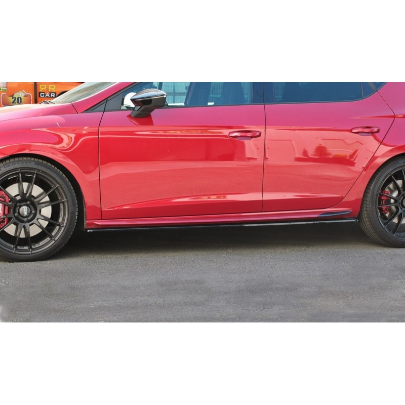 Faldones lip laterales Seat Leon CUPRA  2016  MAXTON