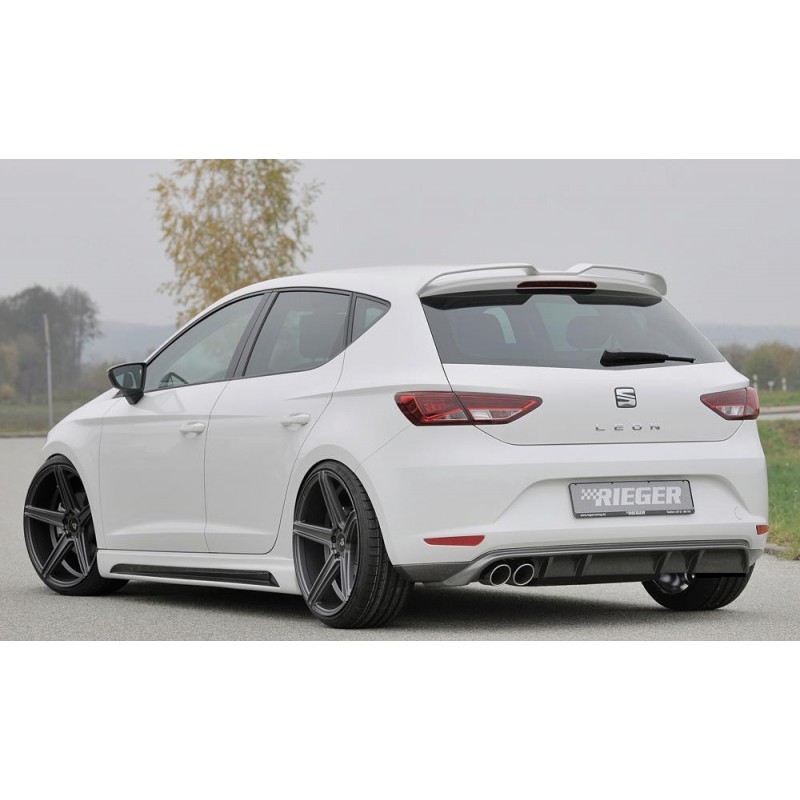 Anadido trasero Seat Leon 5F Style RIEGER