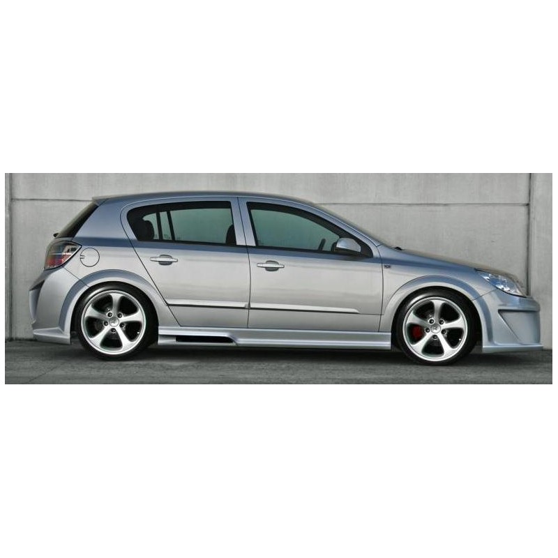 Faldones laterales Opel Astra H mod Virus
