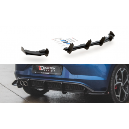 DIFUSOR TRASERO + FLAPS VW...
