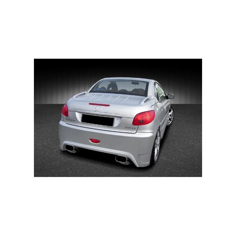 Parachoques trasero Peugeot 206 CC mod EXCEPTION