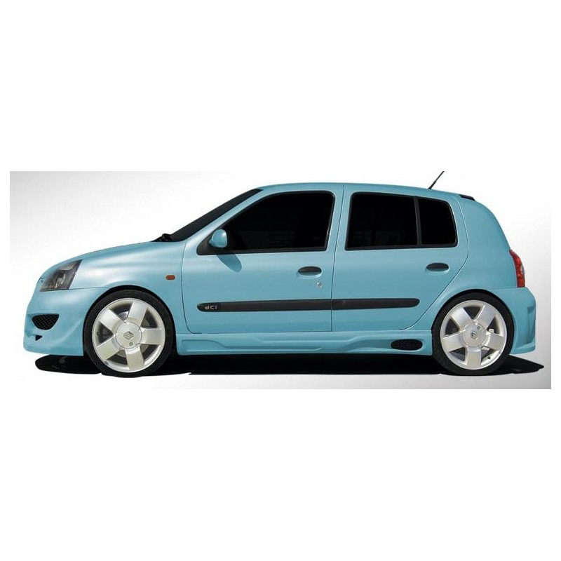 Faldones laterales Renault Clio III 2001 2006 mod INDY