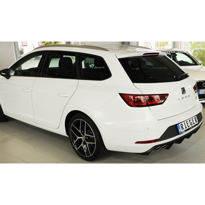 ANADIDO FALDON TRASERO SEAT LEON ST FR 2017  RIEGER TUNING