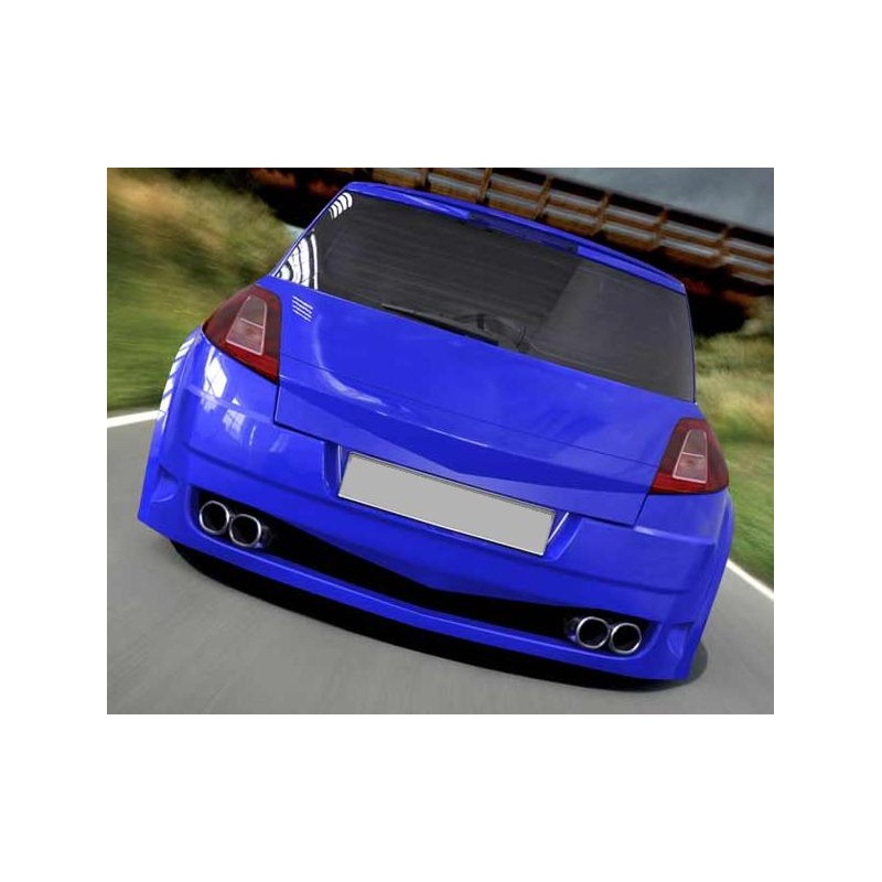 Parachoques trasero Renault Megane II 2006 mod WILD