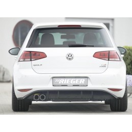 Anadido difusor trasero VW Golf VII  RIEGER salida izq 