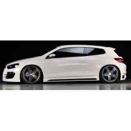 Faldones laterales Carbon Look VW Scirocco Mod Rieger