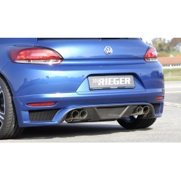 Anadido faldon trasero Carbon Look VW Scirocco Mod Rieger