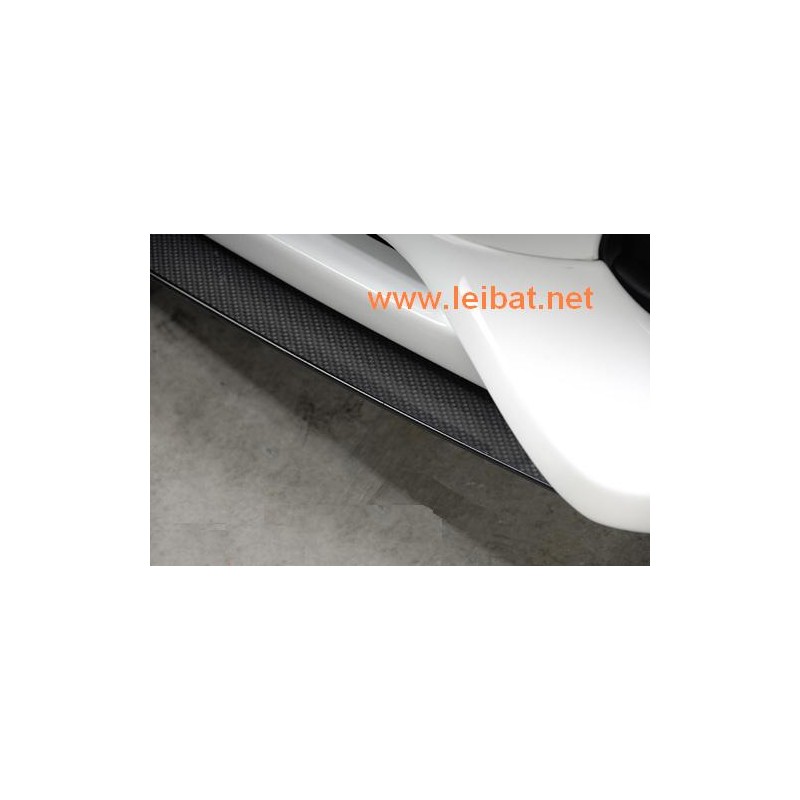 Labio inferior para anadido delantero Carbon Look Audi A4 Typ B8