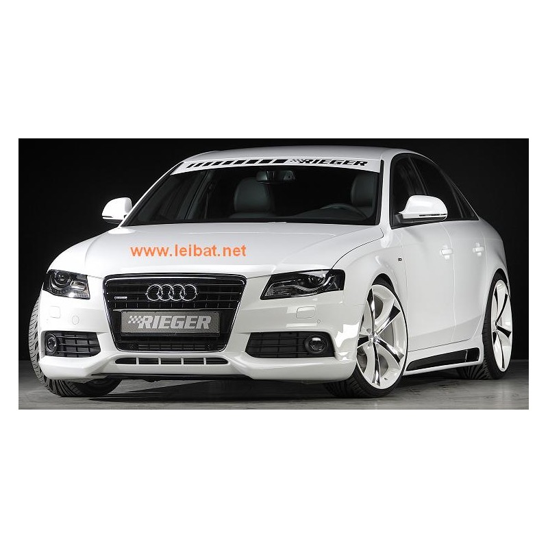 Anadido faldon delantero Audi A4 Typ B8 mod Rieger