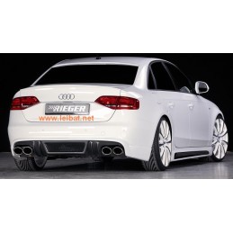 Anadido faldon trasero Audi A4 Typ B8 S Line mod Rieger
