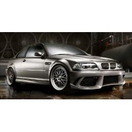 Parachoques delantero BMW E46 Coupe mod Power