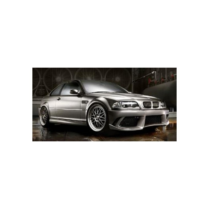 Parachoques delantero BMW E46 Coupe mod Power