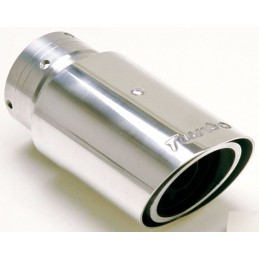 Embellecedor escape CROMADO C SONIDO  quot TURBO quot 