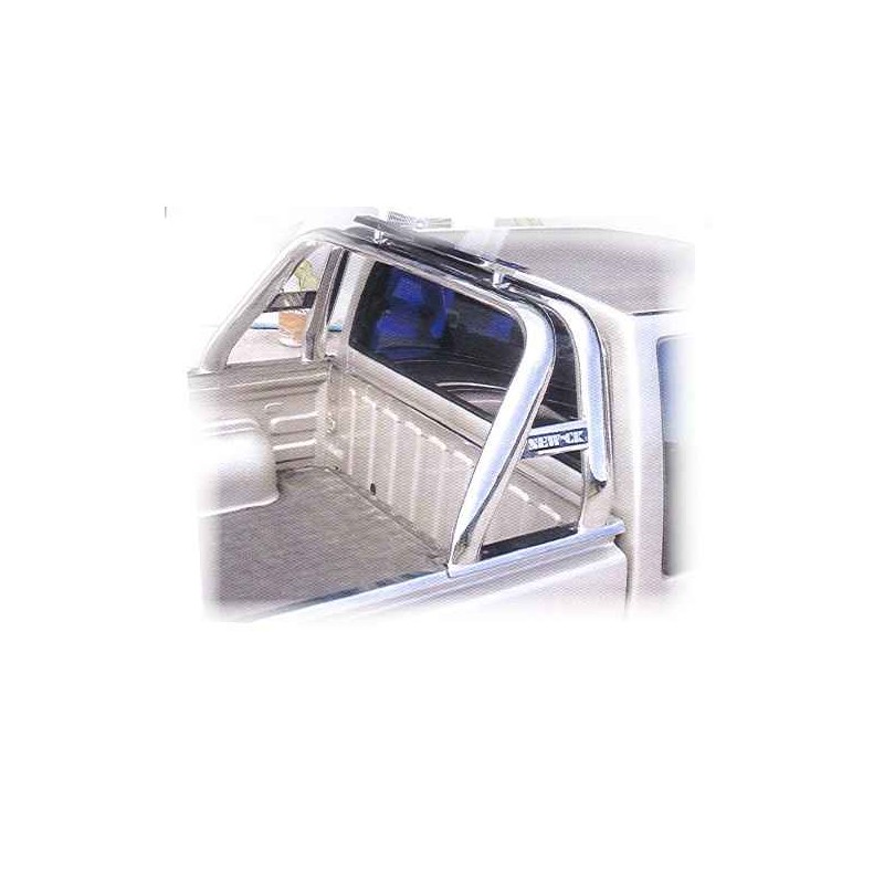 ROLL BAR SIMPLES OVAL INOX NAVARA