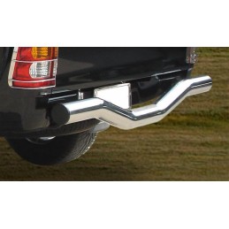 PARACHOQUES TRAS  INOX 101MM NISSAN D 40