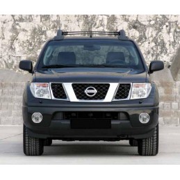 KIT AROS DE FAROS ANTINIEBLA CROMADO NAVARA  D40
