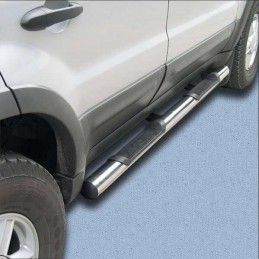 ESTRIBOS INOX TUBULAR NISSAN NAVARA D40