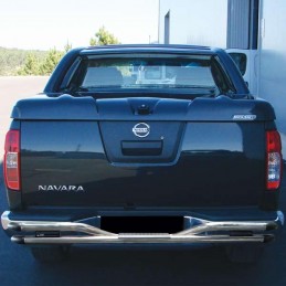 PARACHOQUES TRAS  INOX NISSAN NAVARA D 40