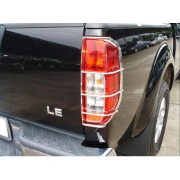 PROTECTOR PILOTOS INOX NAVARA D40 TRAS