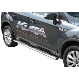 ESTRIBERAS OVAL INOX 4P FORD KUGA