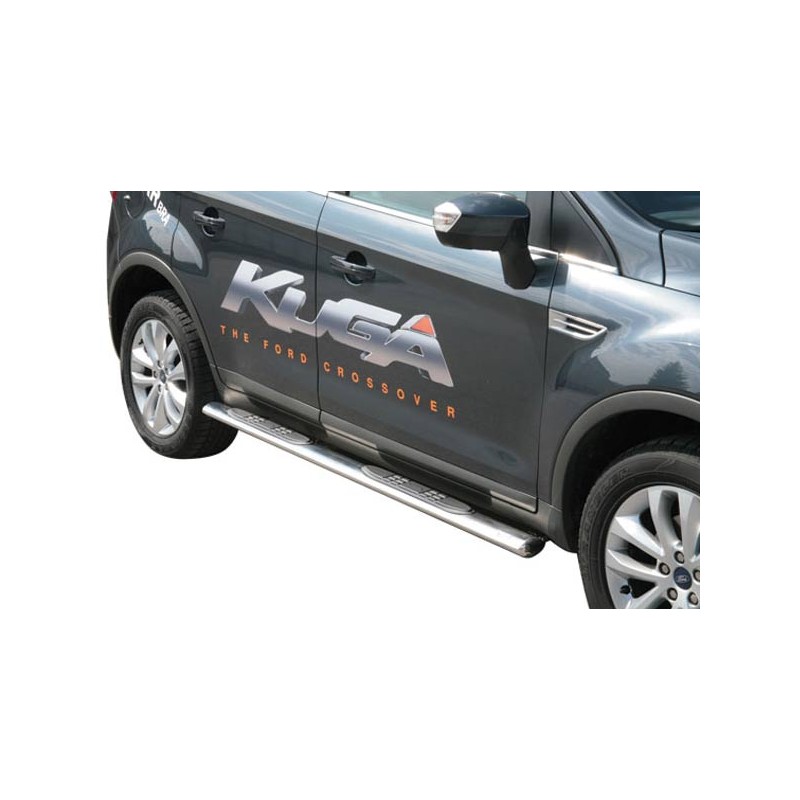ESTRIBERAS OVAL INOX 4P FORD KUGA